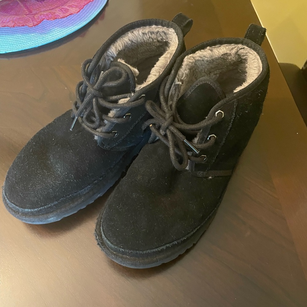 UGG Black Suede Men's Boots